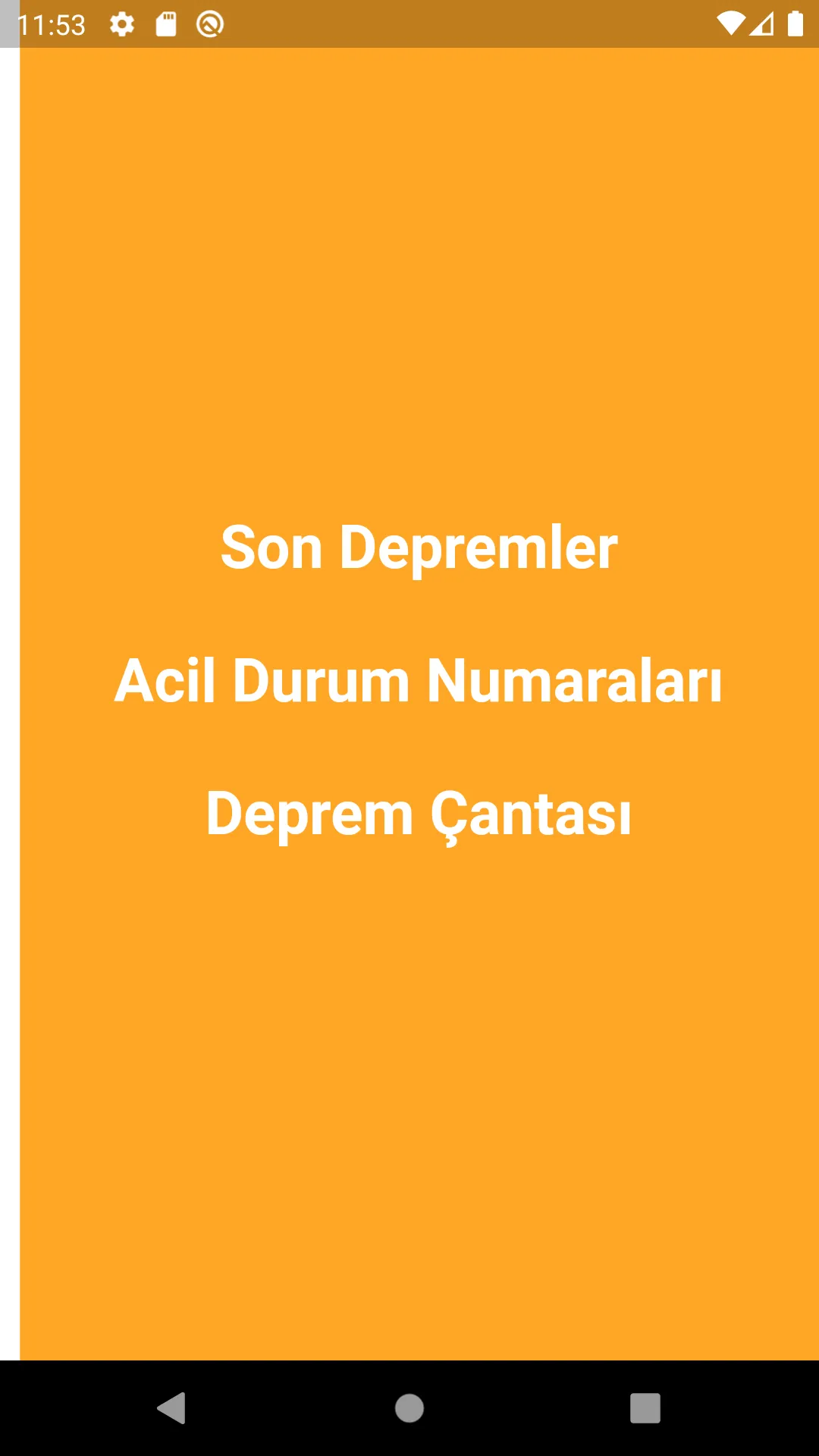 Buradayım! Deprem düdüğü | Indus Appstore | Screenshot