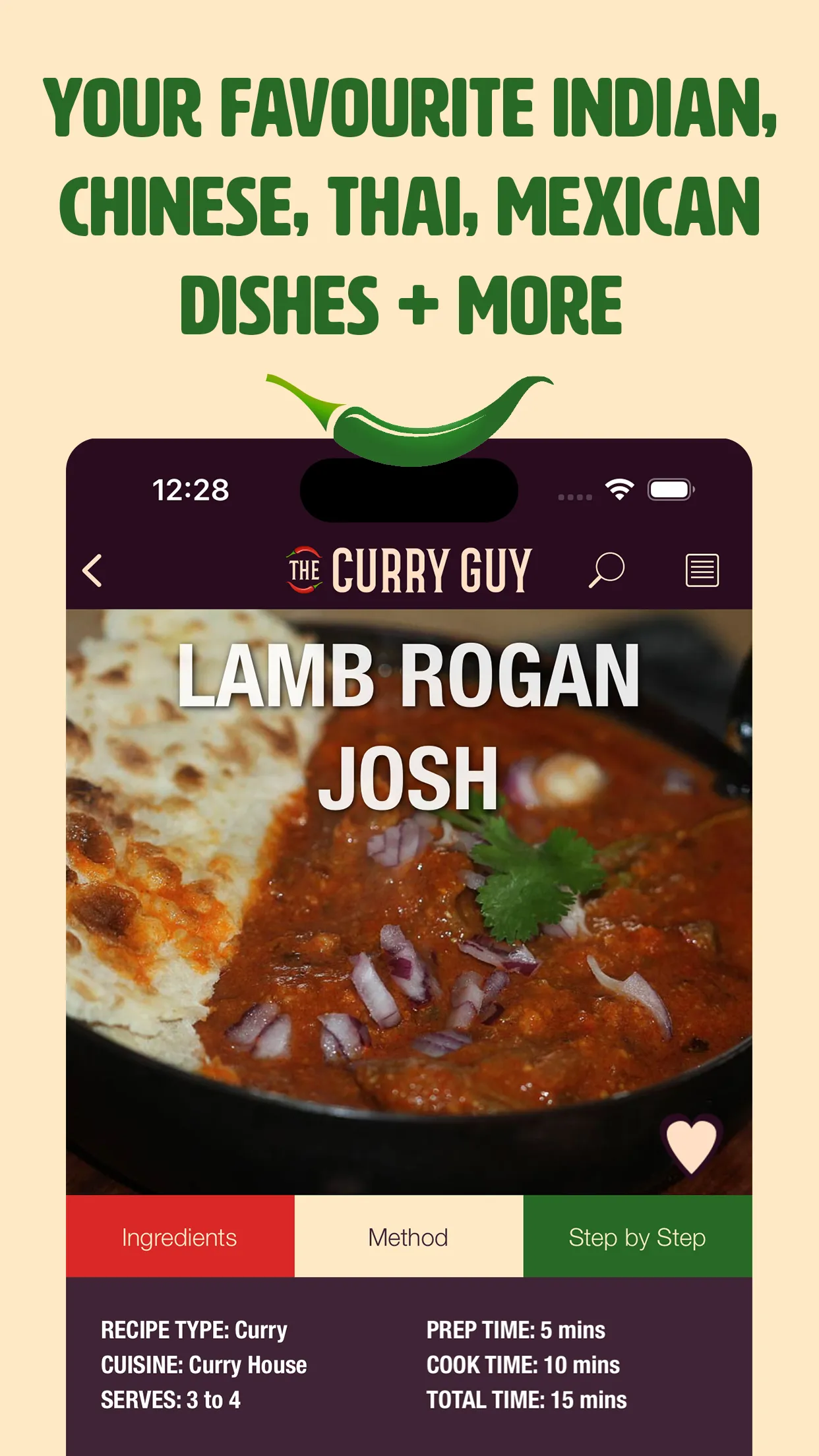 The Curry Guy - Spiced Recipes | Indus Appstore | Screenshot