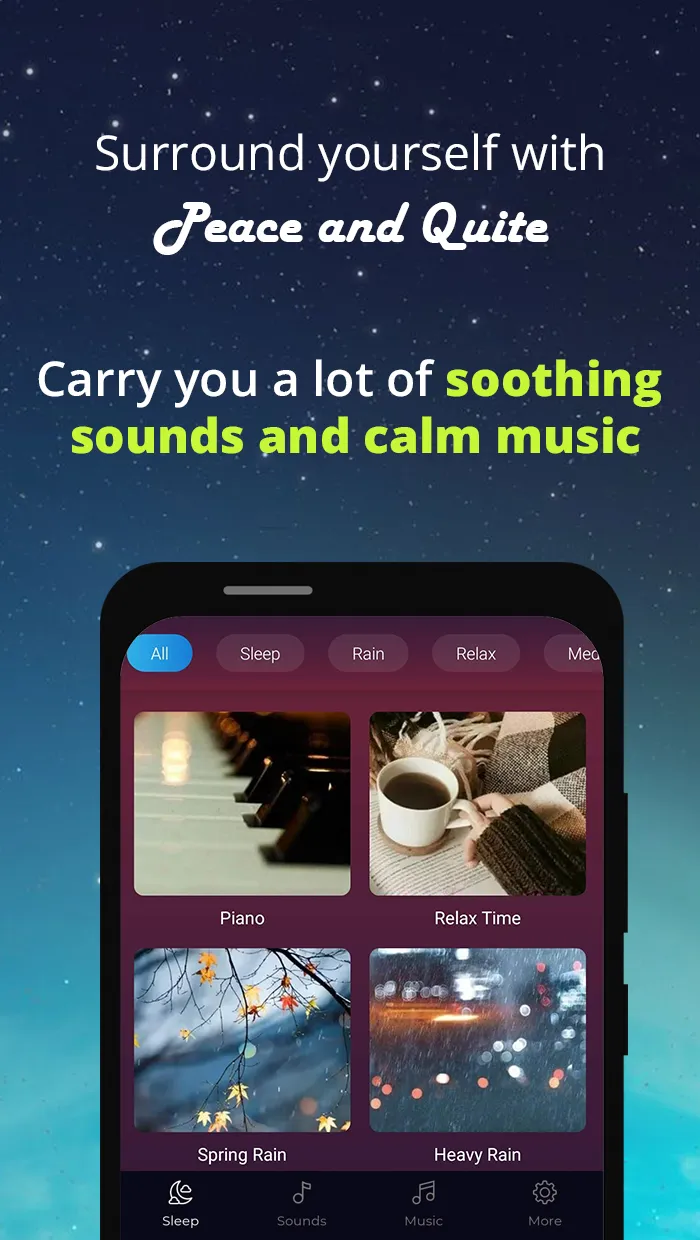 Rain Sounds - Sleep Sounds | Indus Appstore | Screenshot