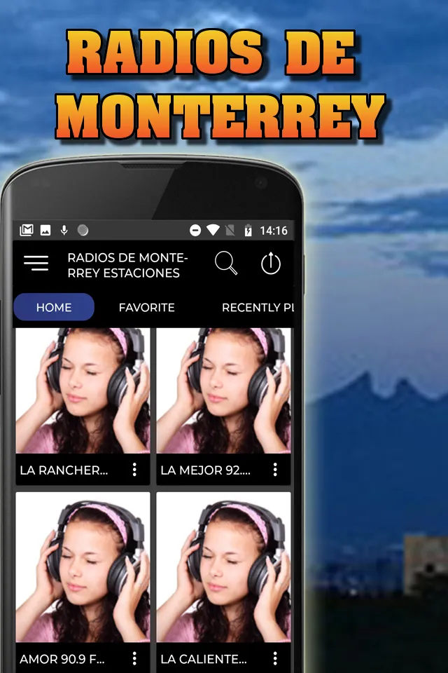 Monterrey radios | Indus Appstore | Screenshot