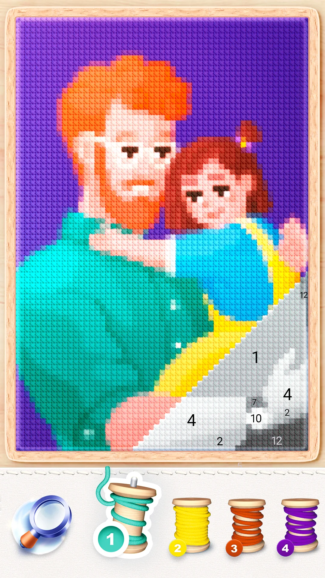 Magic Cross Stitch: Pixel Art | Indus Appstore | Screenshot