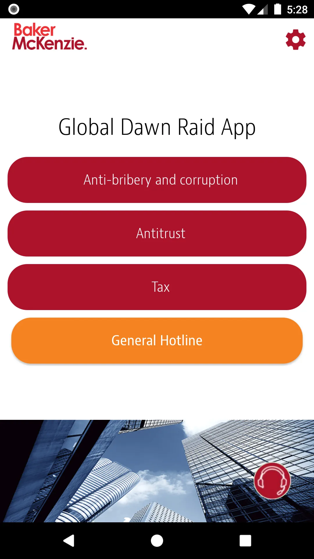 Baker McKenzie Dawn Raid App | Indus Appstore | Screenshot