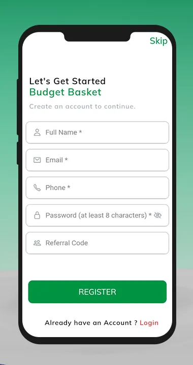 Budget Baskets 4U | Indus Appstore | Screenshot