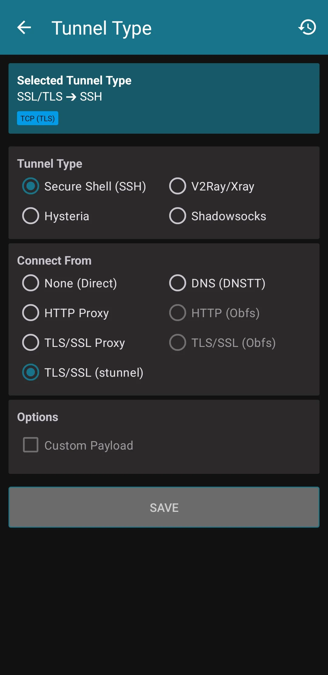 HTTP Injector (SSH/UDP/DNS)VPN | Indus Appstore | Screenshot