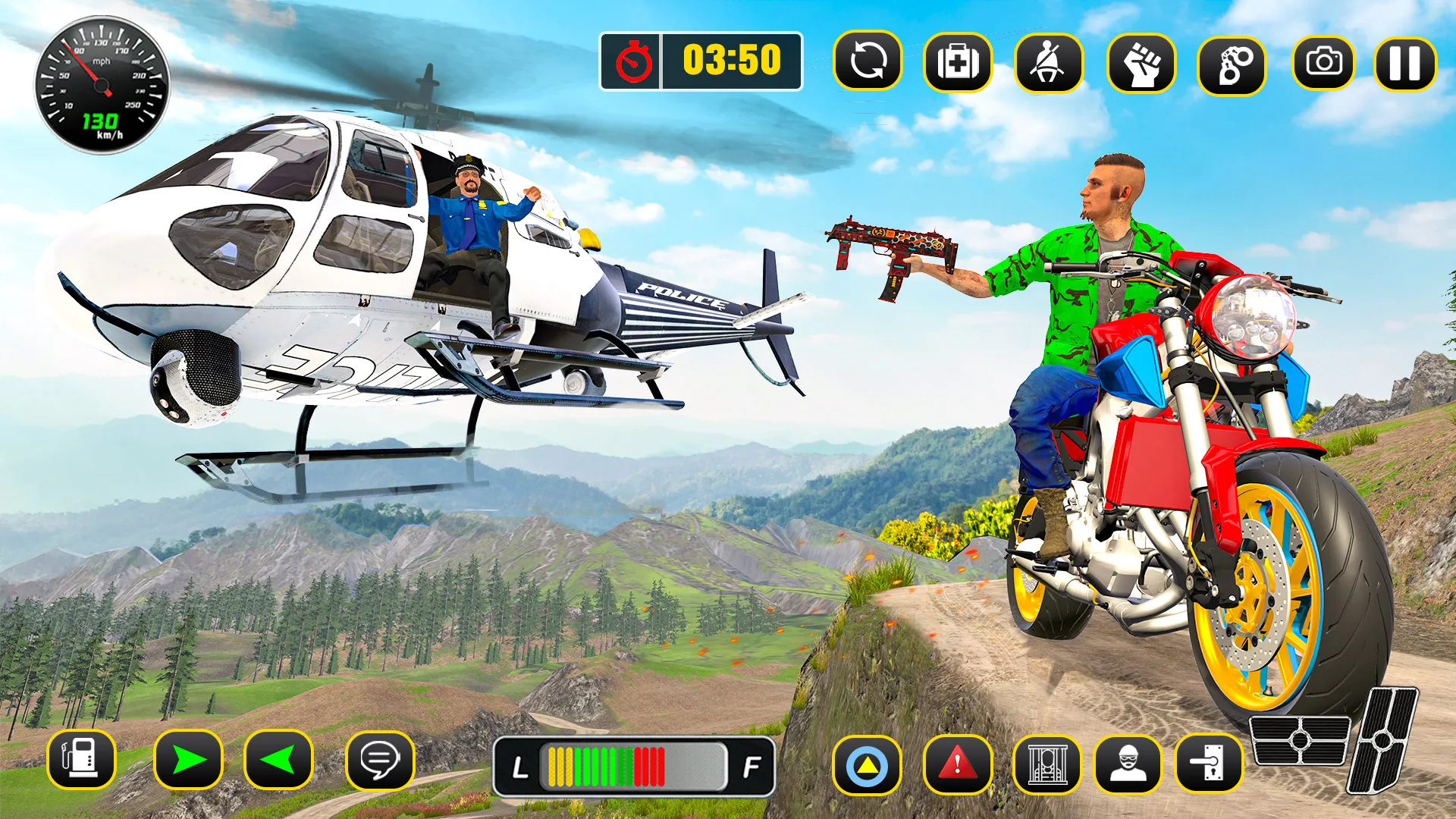 Police Helicopter: Thief Chase | Indus Appstore | Screenshot