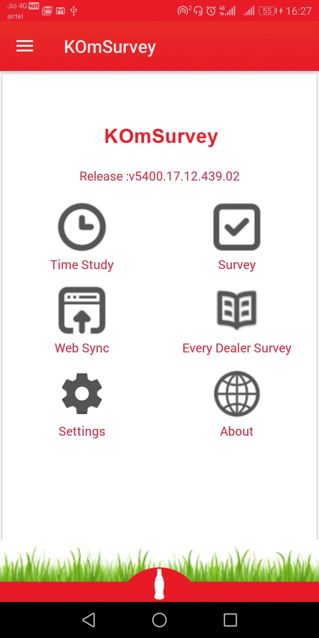 KOmSurvey | Indus Appstore | Screenshot