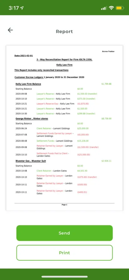 Escrow Trakker for Lawyers | Indus Appstore | Screenshot