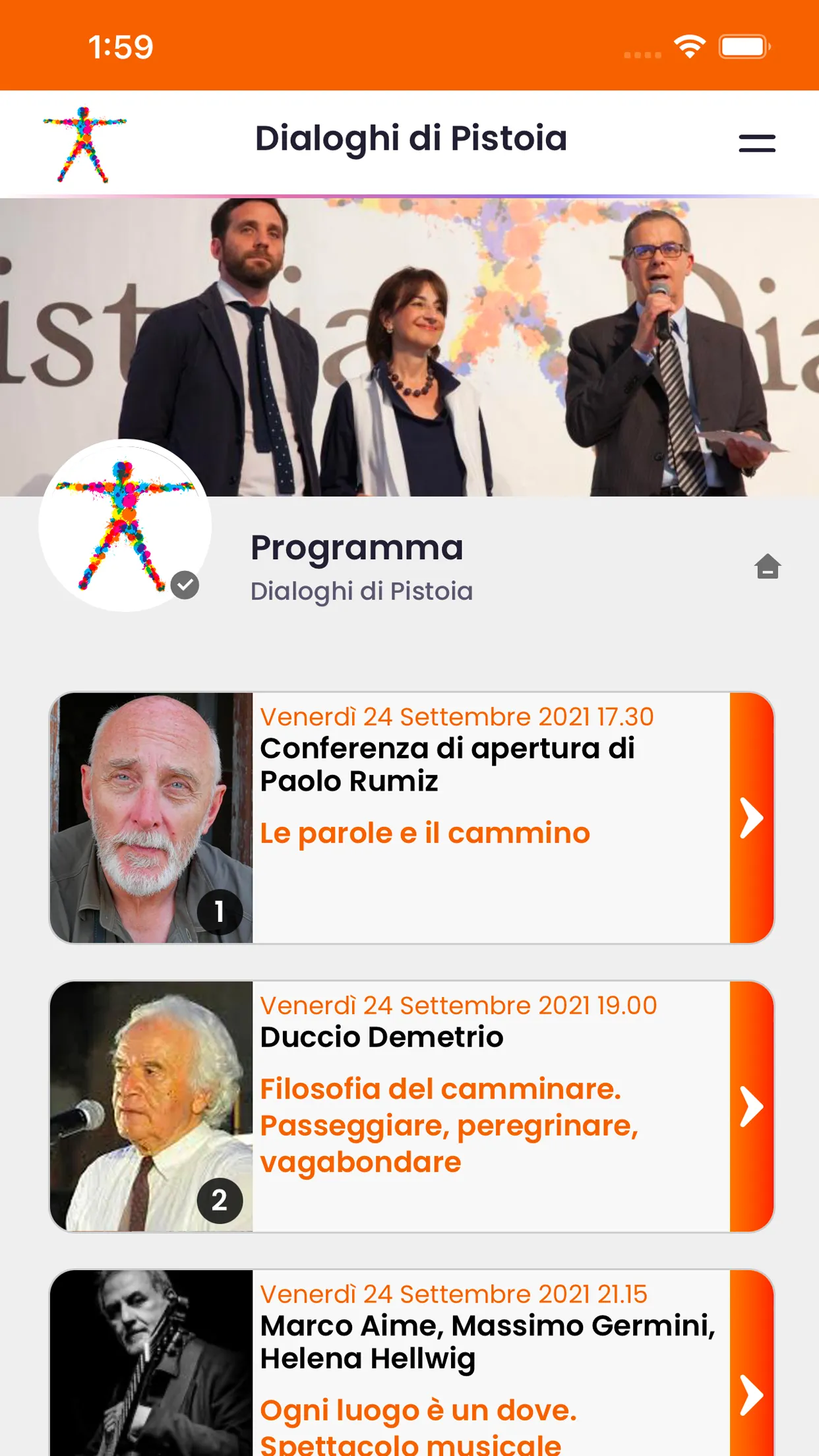 Dialoghi di Pistoia | Indus Appstore | Screenshot