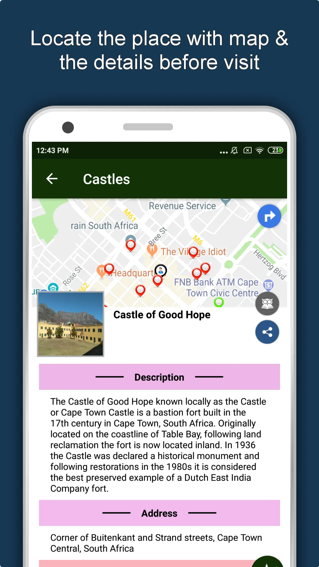 Cape Town Travel & Explore, Of | Indus Appstore | Screenshot