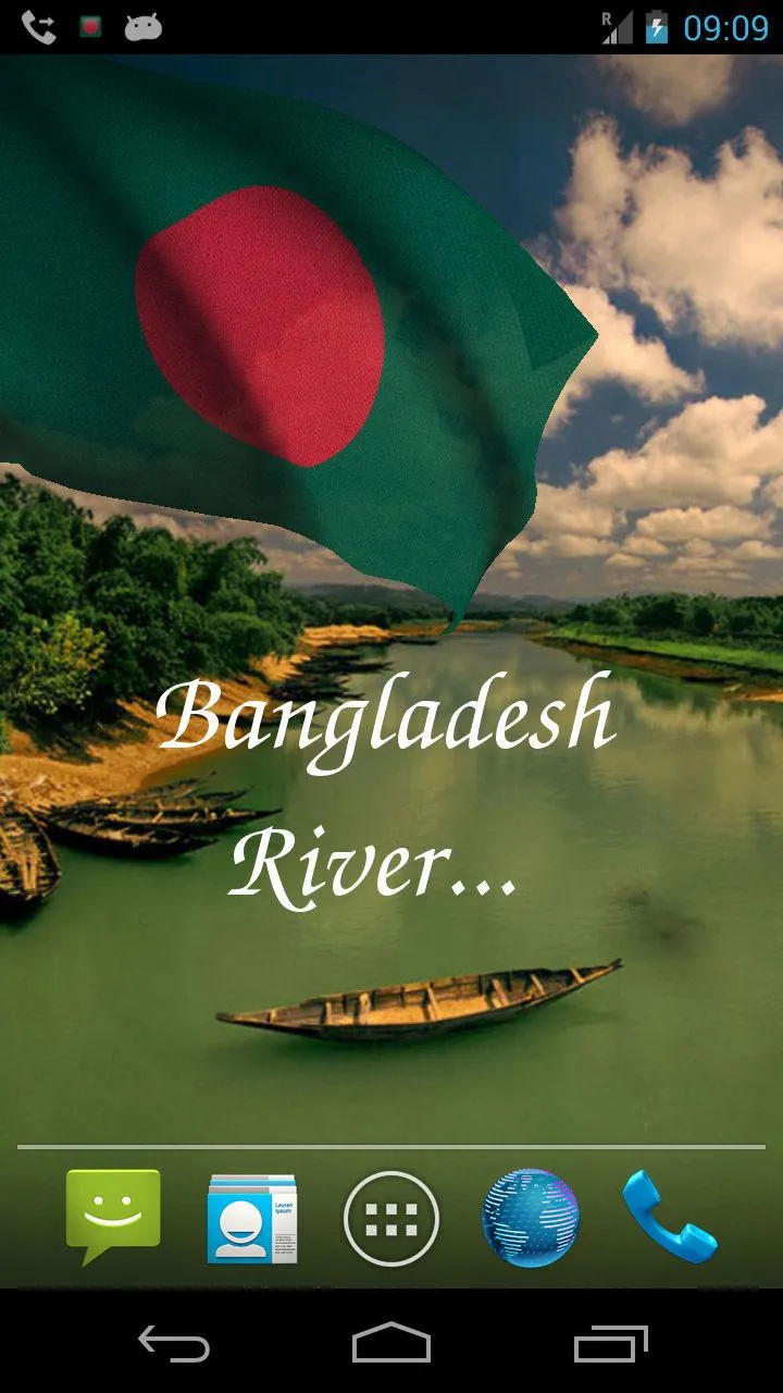 Bangladesh Flag Live Wallpaper | Indus Appstore | Screenshot