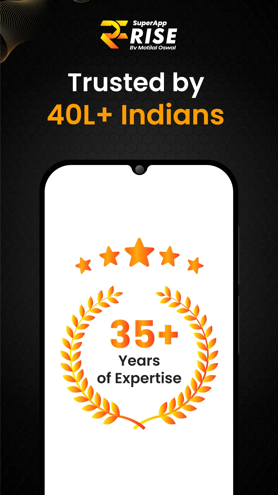 Motilal Oswal RISE: Stocks IPO | Indus Appstore | Screenshot