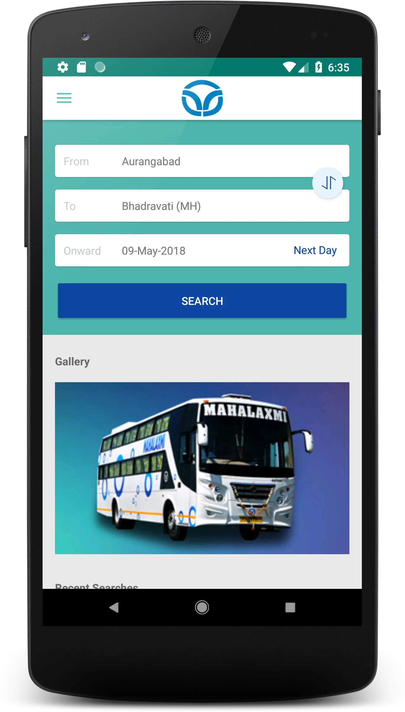 Mahalaxmi Travels | Indus Appstore | Screenshot