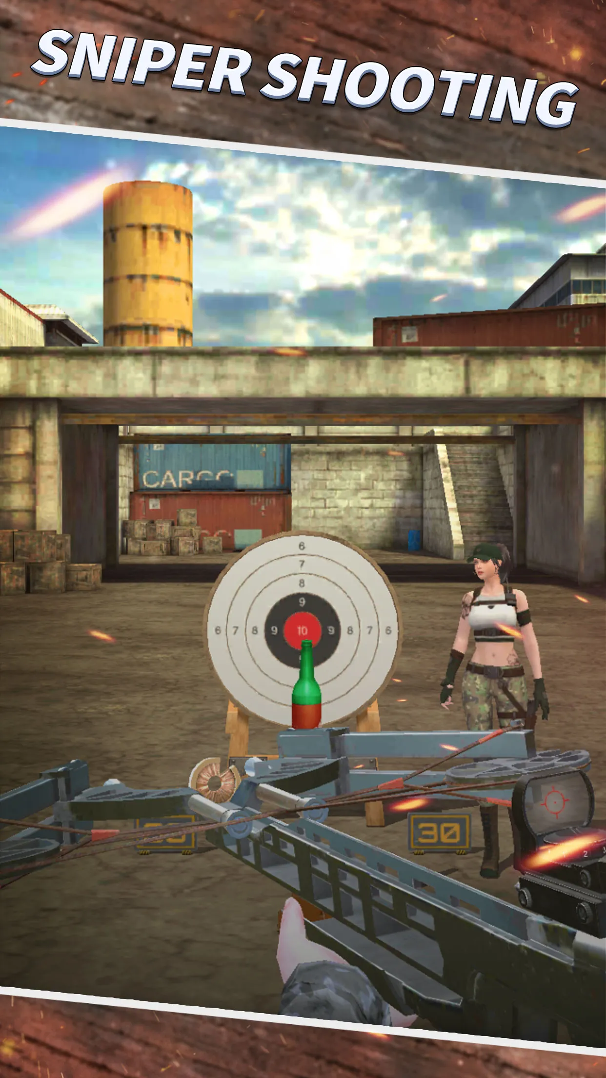 Sniper Shooting : 3D Gun Game | Indus Appstore | Screenshot