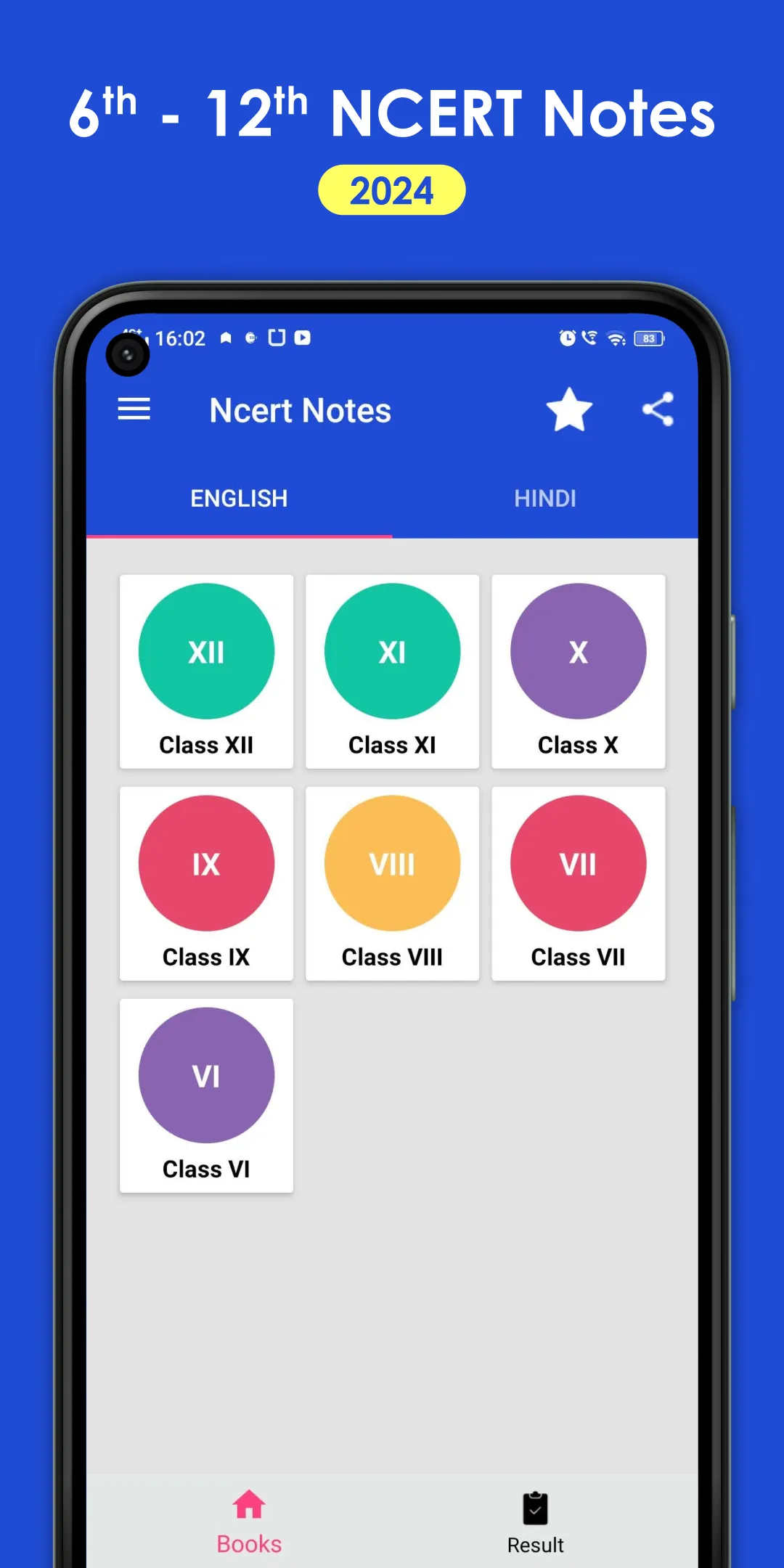 Class 12 to 6 Notes | Indus Appstore | Screenshot