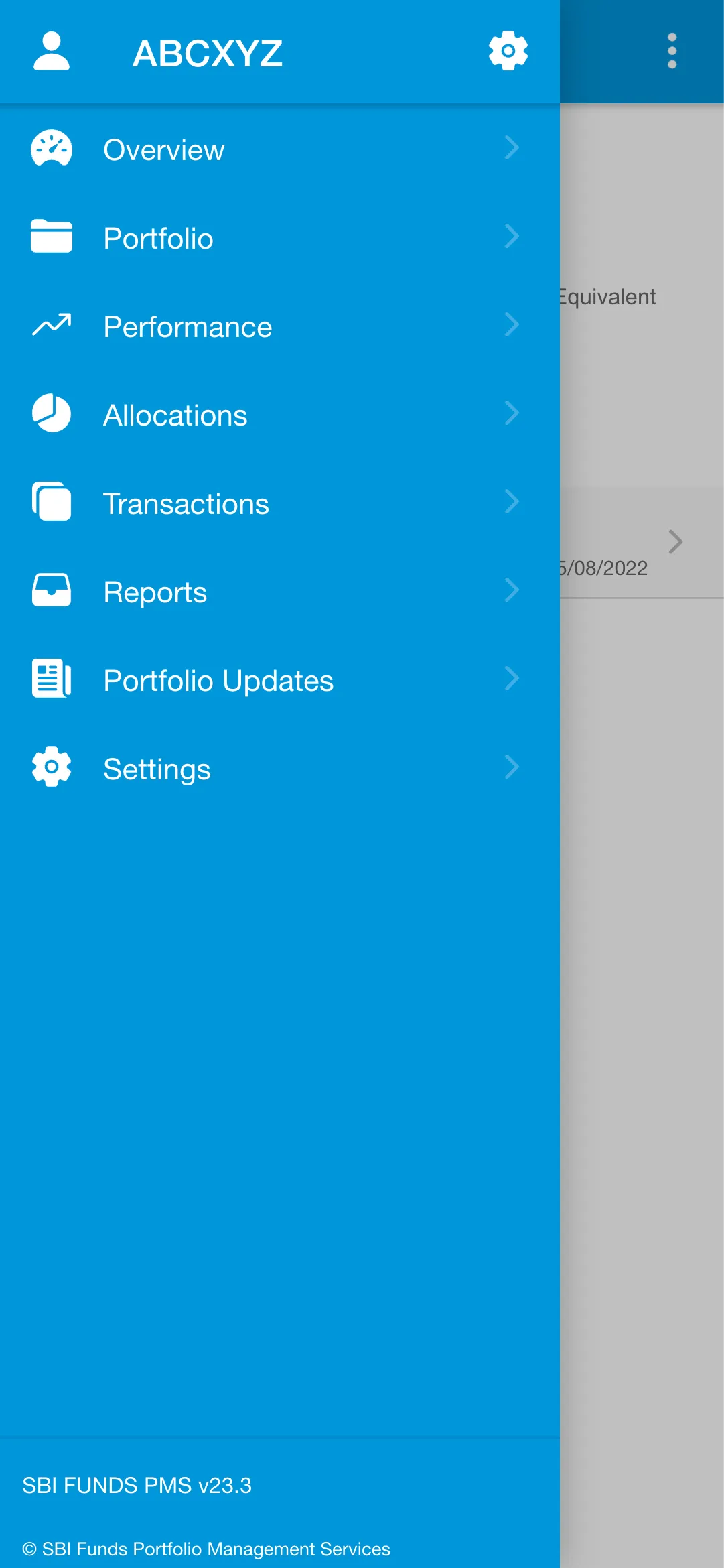 SBI FUNDS PMS | Indus Appstore | Screenshot