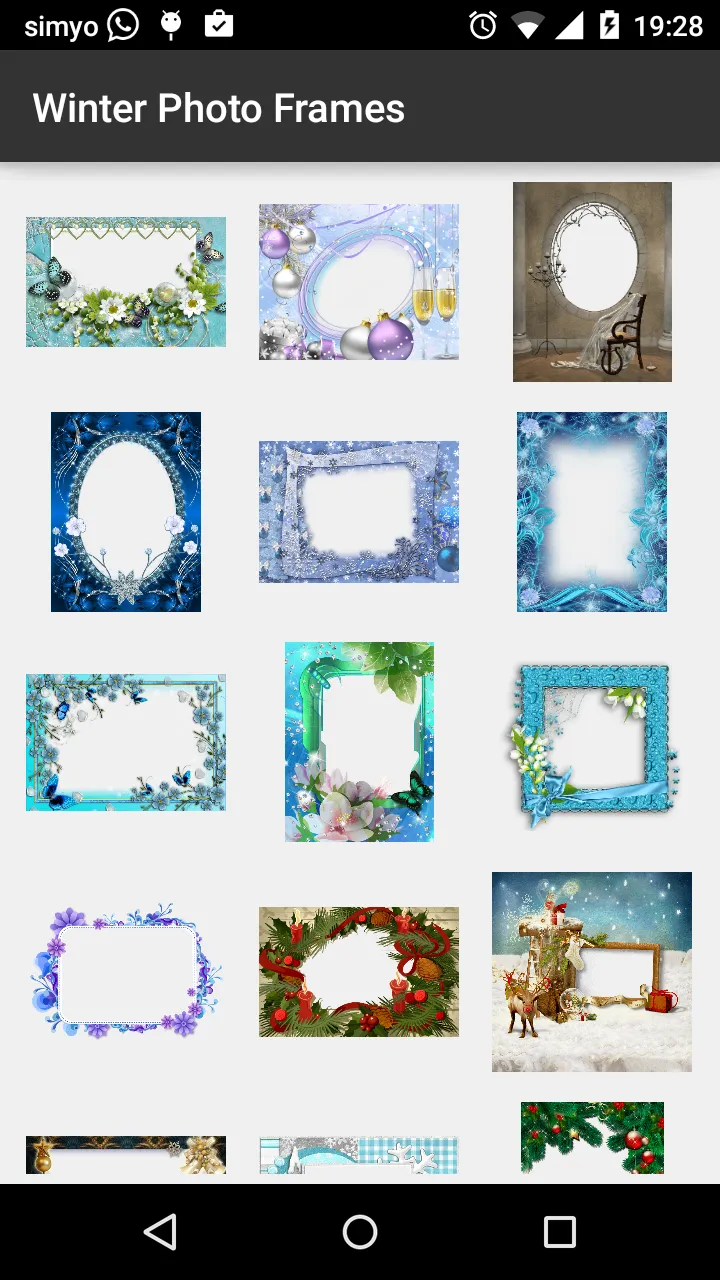 Winter Photo Frames | Indus Appstore | Screenshot