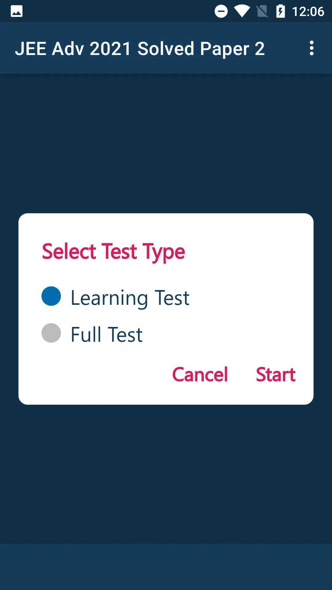 JEE Advanced Practice Papers | Indus Appstore | Screenshot