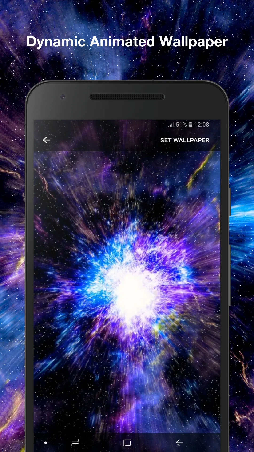 Deep Space Live Wallpaper | Indus Appstore | Screenshot