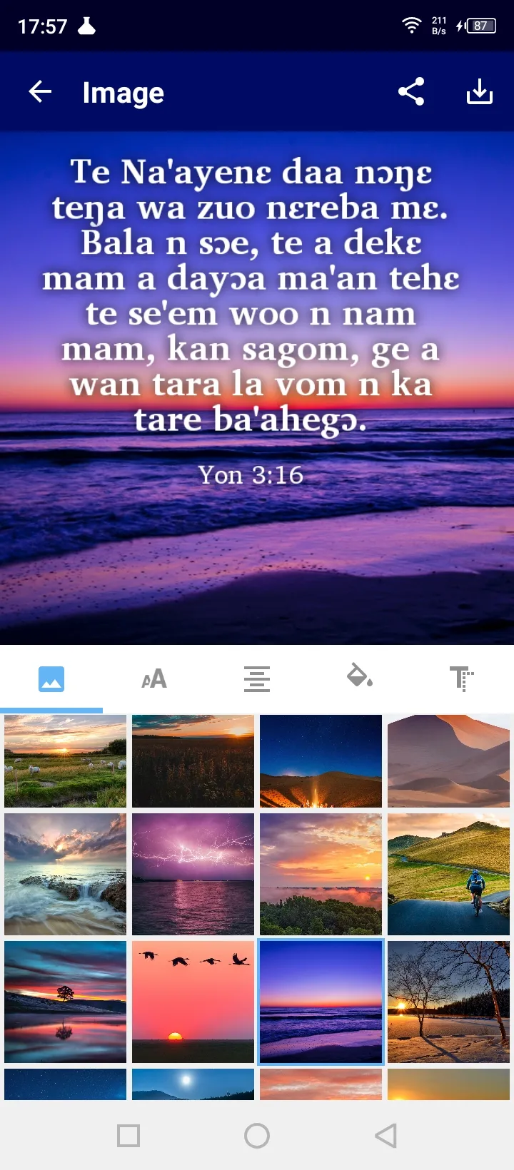 Farefare Bible with English | Indus Appstore | Screenshot