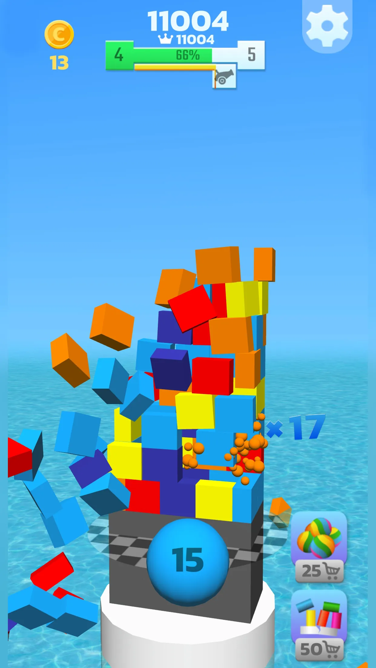 Tower Crash 3D | Indus Appstore | Screenshot