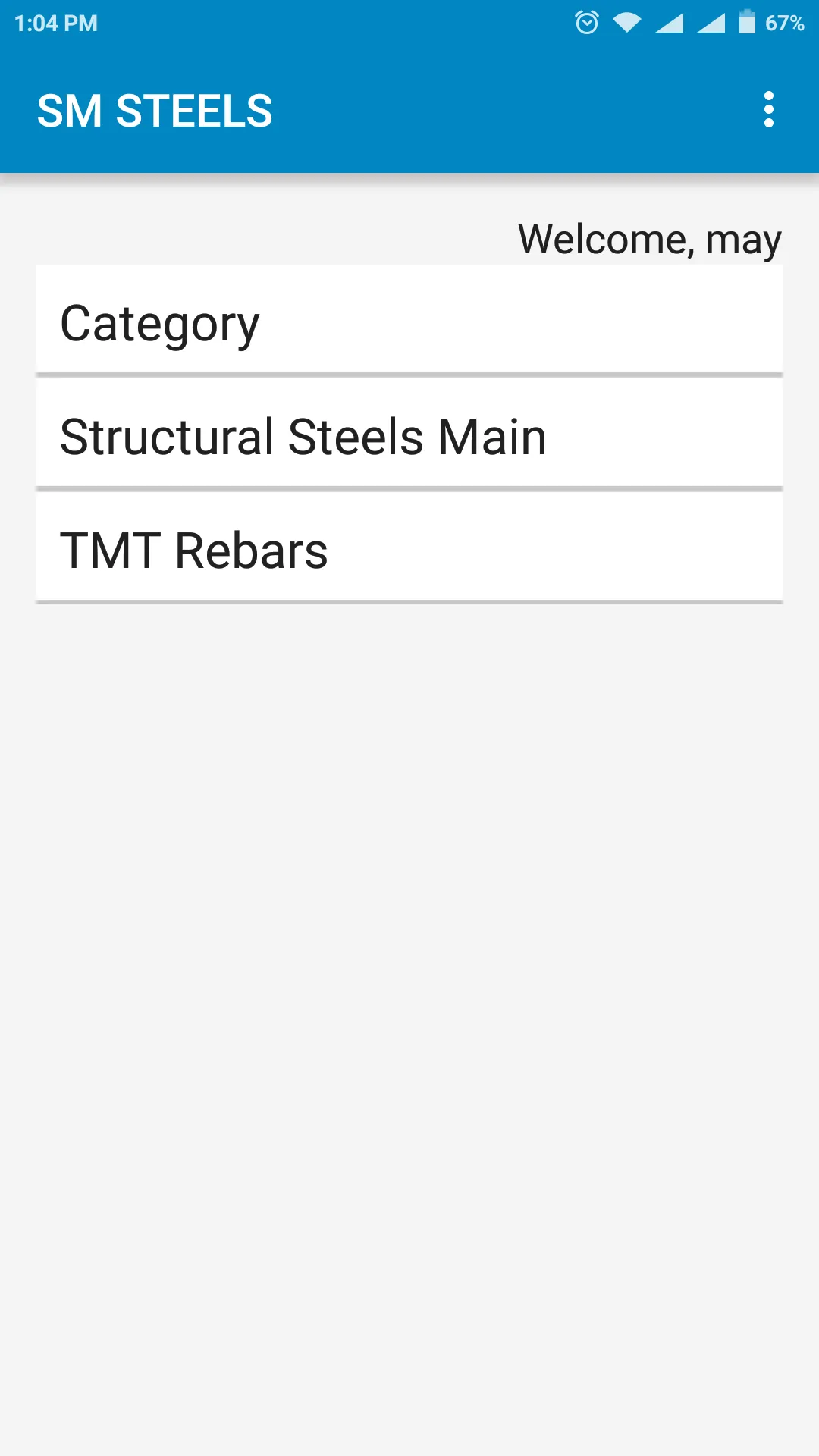 SM STEELS | Indus Appstore | Screenshot