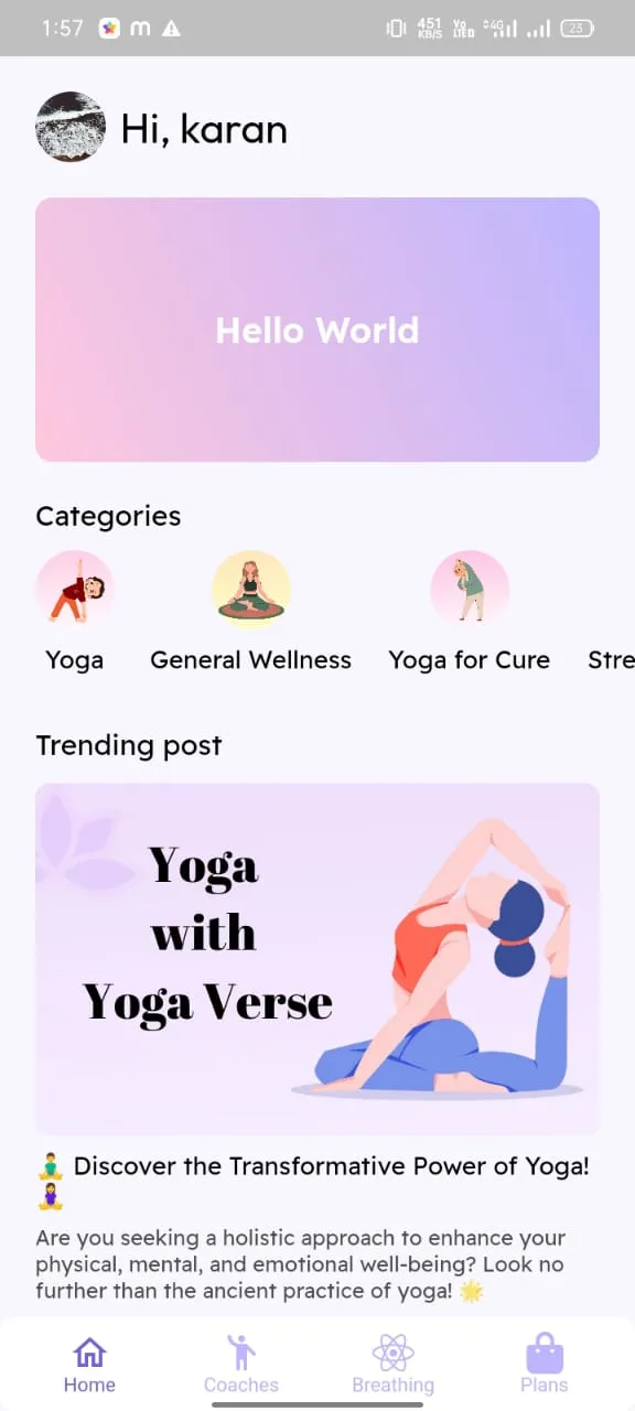 YogaVerse | Indus Appstore | Screenshot