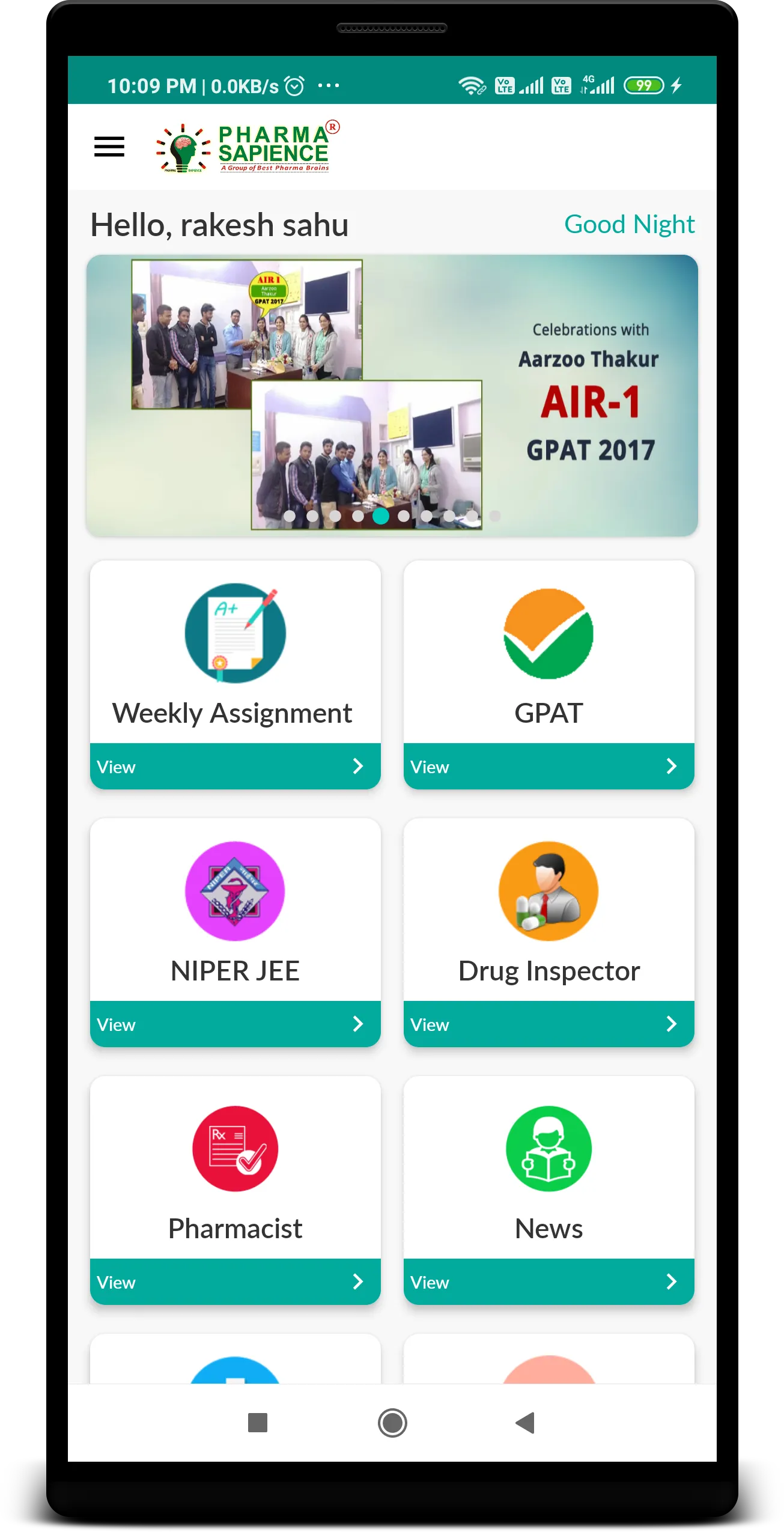 Pharma Sapience - GPAT/NIPER | Indus Appstore | Screenshot