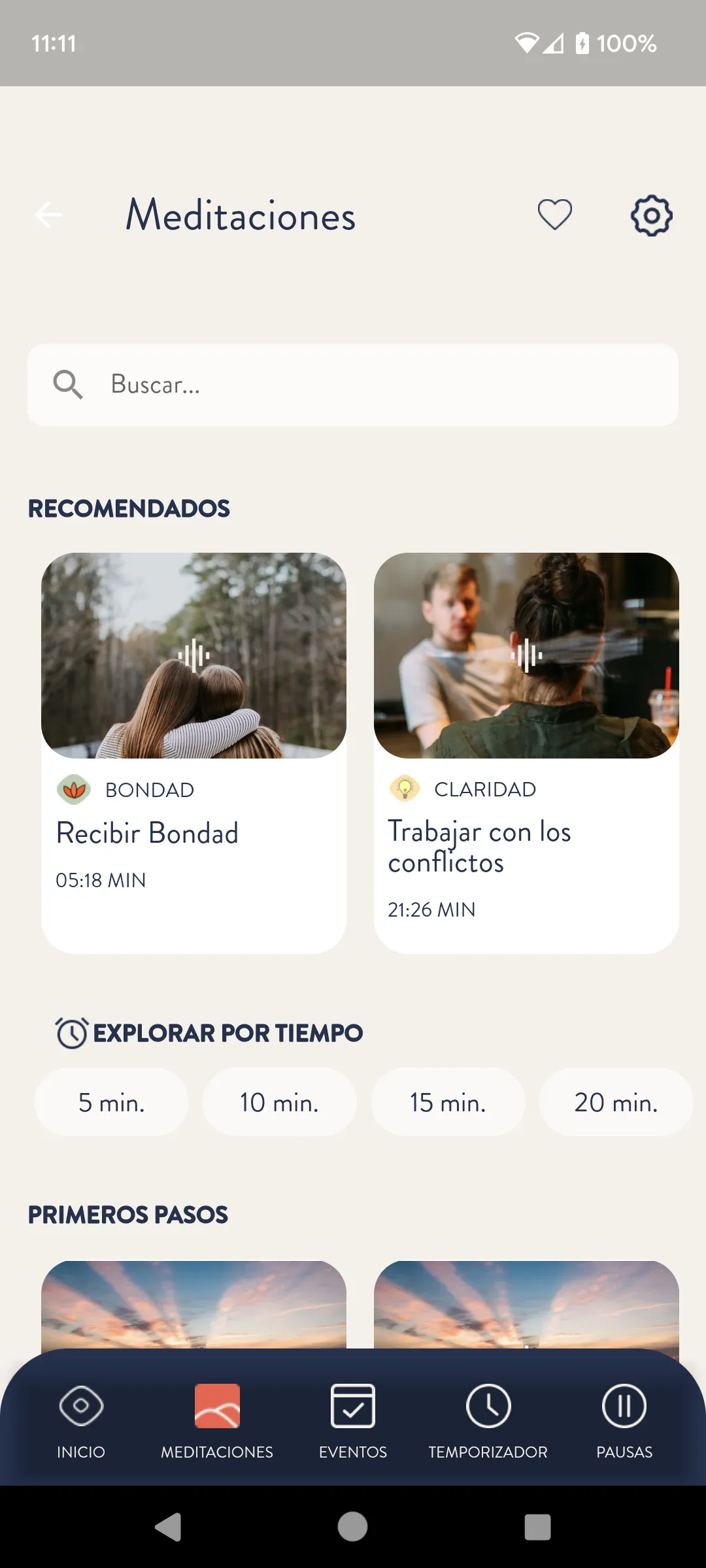 AtentaMente - Meditación | Indus Appstore | Screenshot