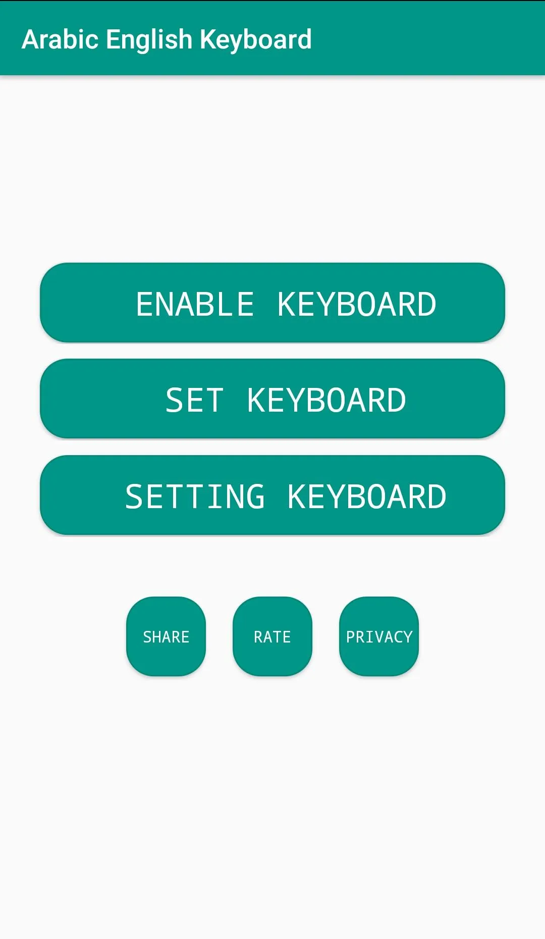 Arabic English Keyboard | Indus Appstore | Screenshot