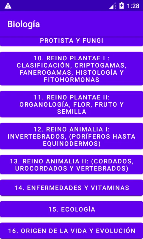 Biología | Indus Appstore | Screenshot