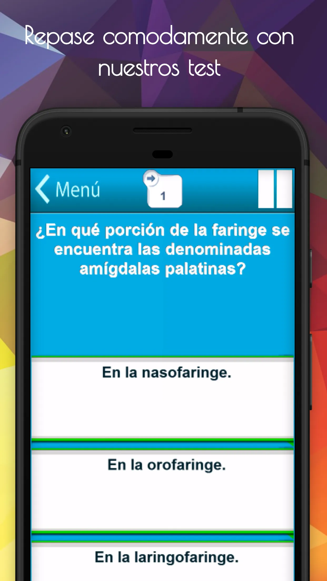 Test Auxiliar Enfermería | Indus Appstore | Screenshot