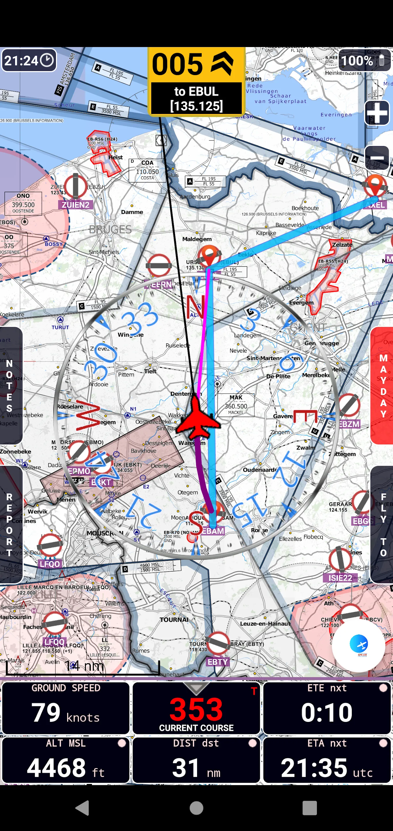 GPS Air Navigator | Indus Appstore | Screenshot