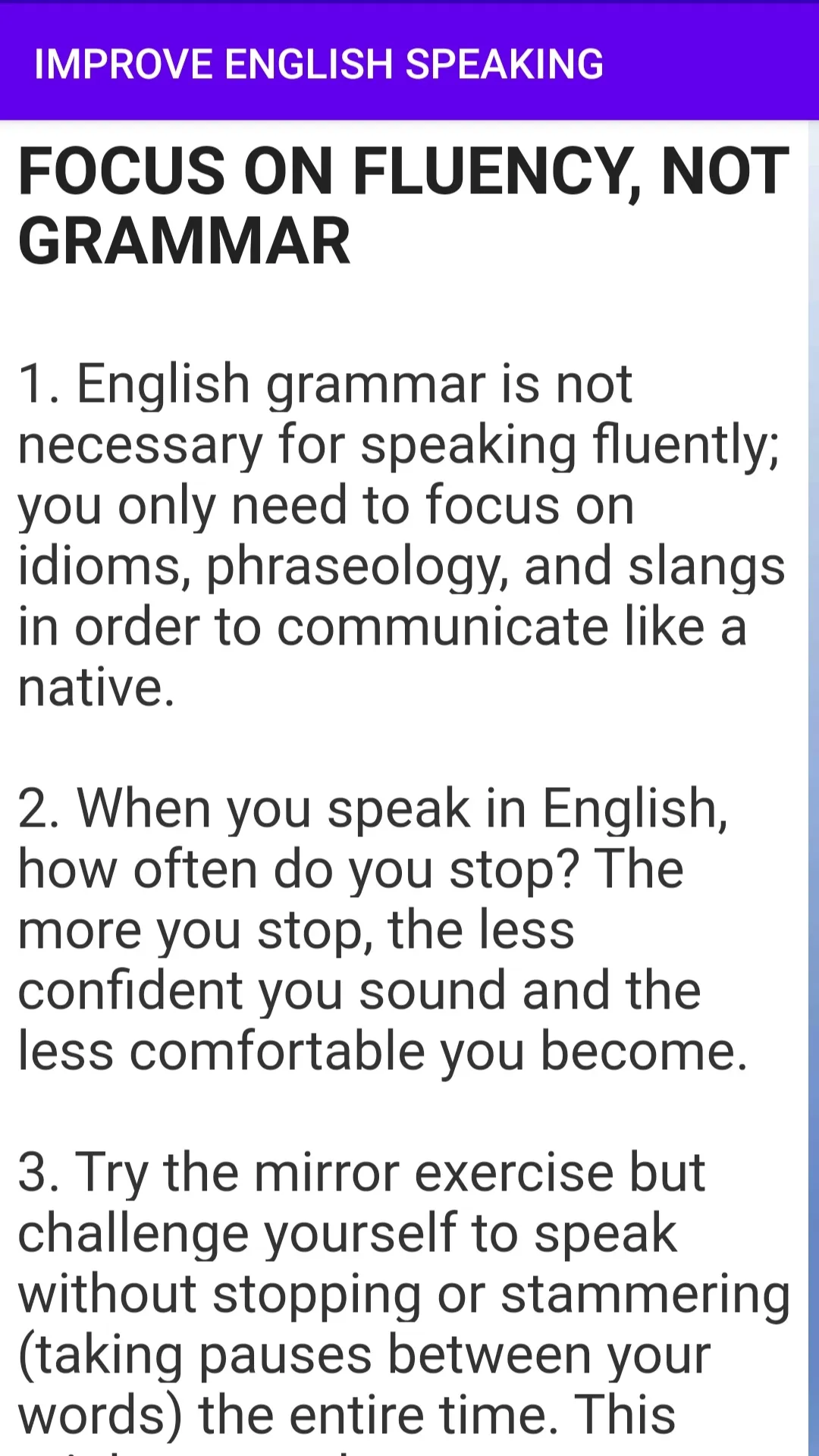 Improve English Speaking | Indus Appstore | Screenshot