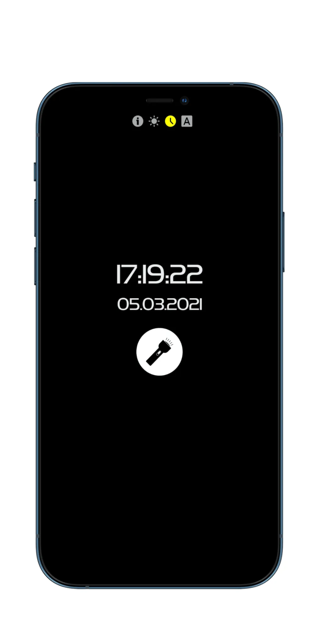 Flashlight Led with Clock | Indus Appstore | Screenshot