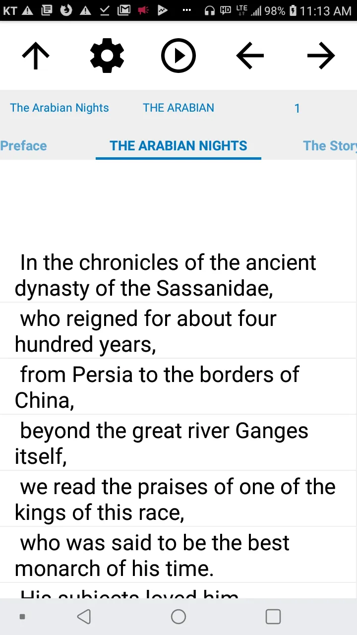 Book, The Arabian Nights Enter | Indus Appstore | Screenshot