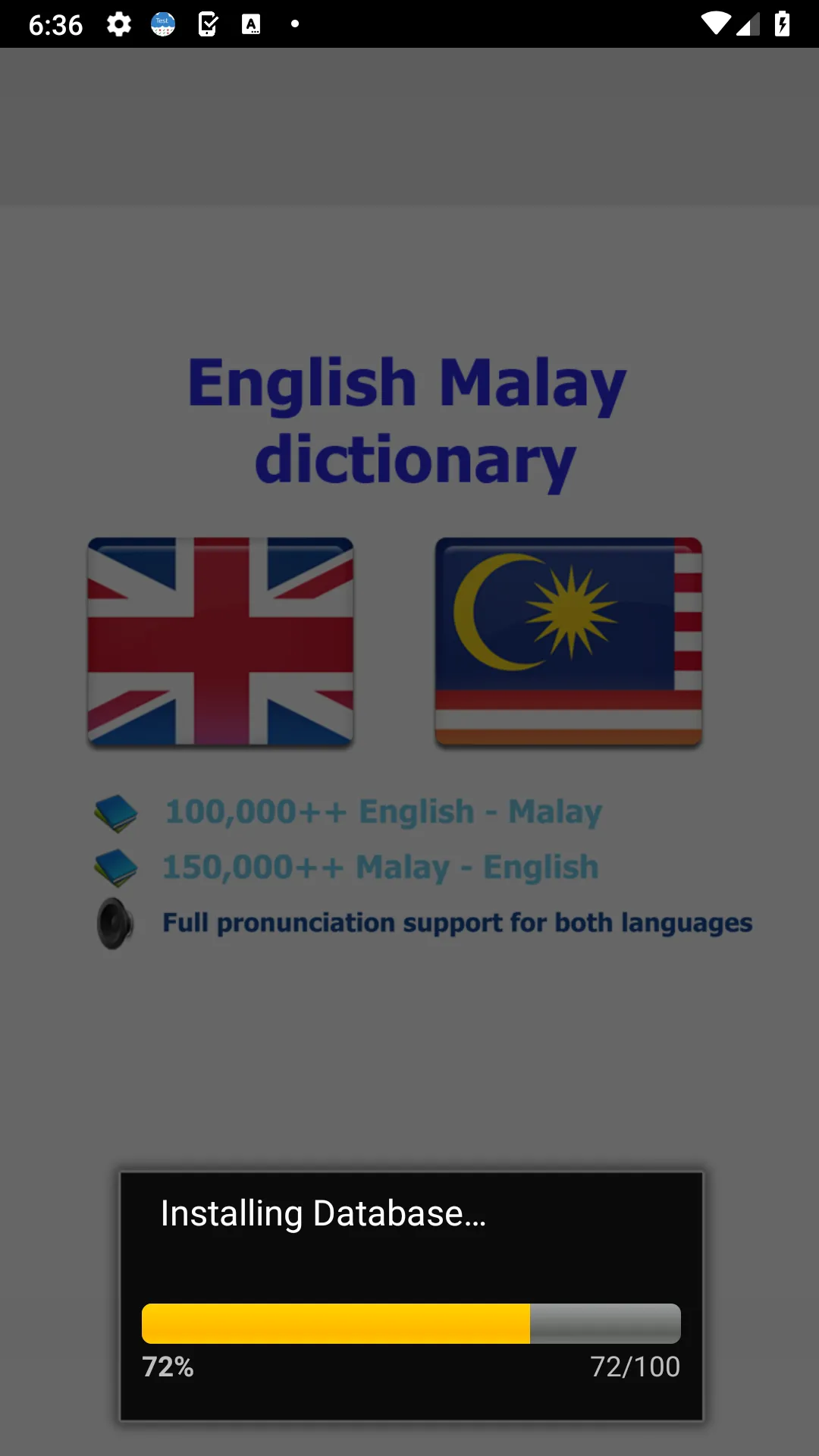 Malay dictionary | Indus Appstore | Screenshot