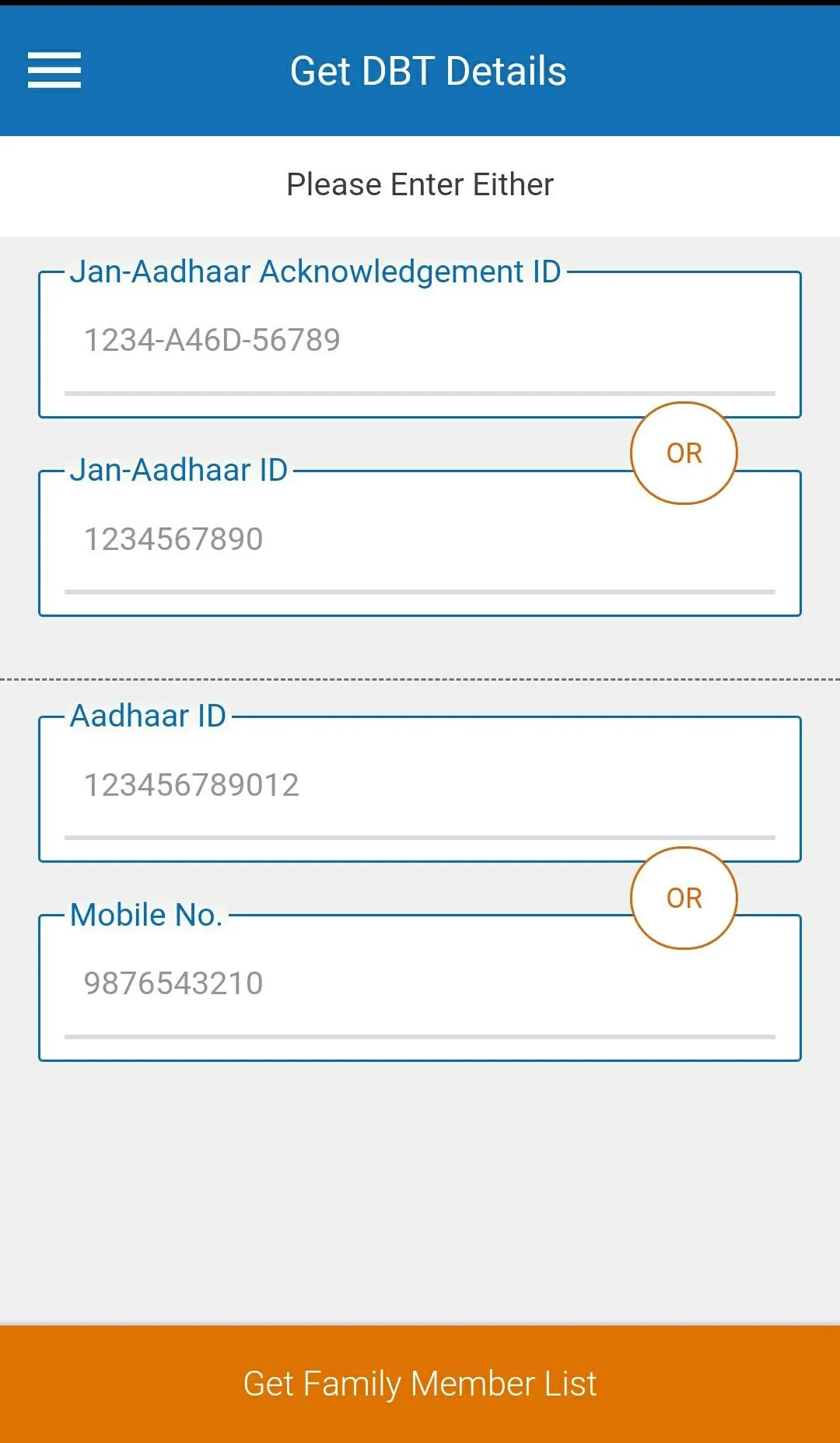 Jan Aadhaar | Indus Appstore | Screenshot