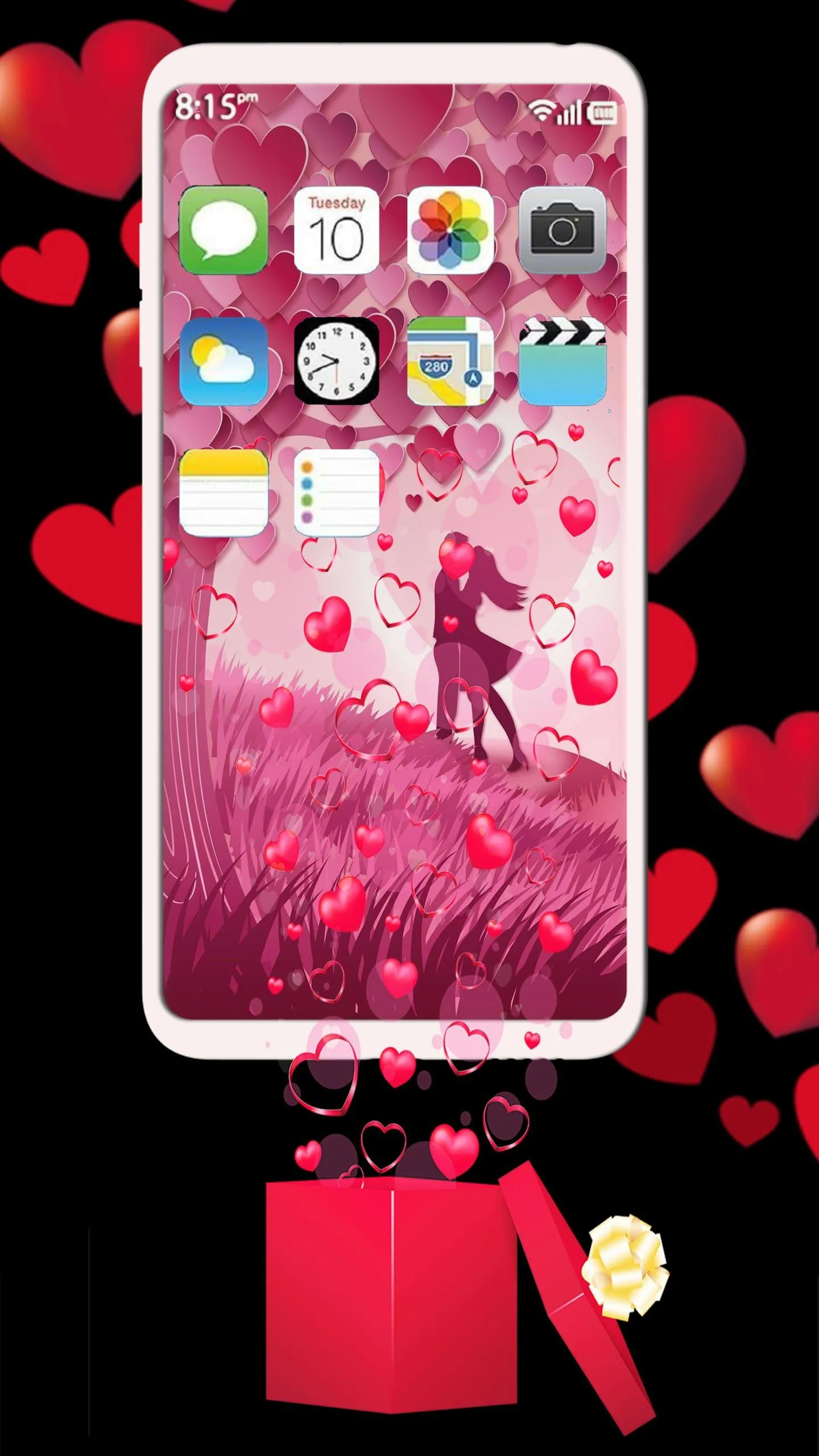 Heart Live Wallpapers: Love | Indus Appstore | Screenshot