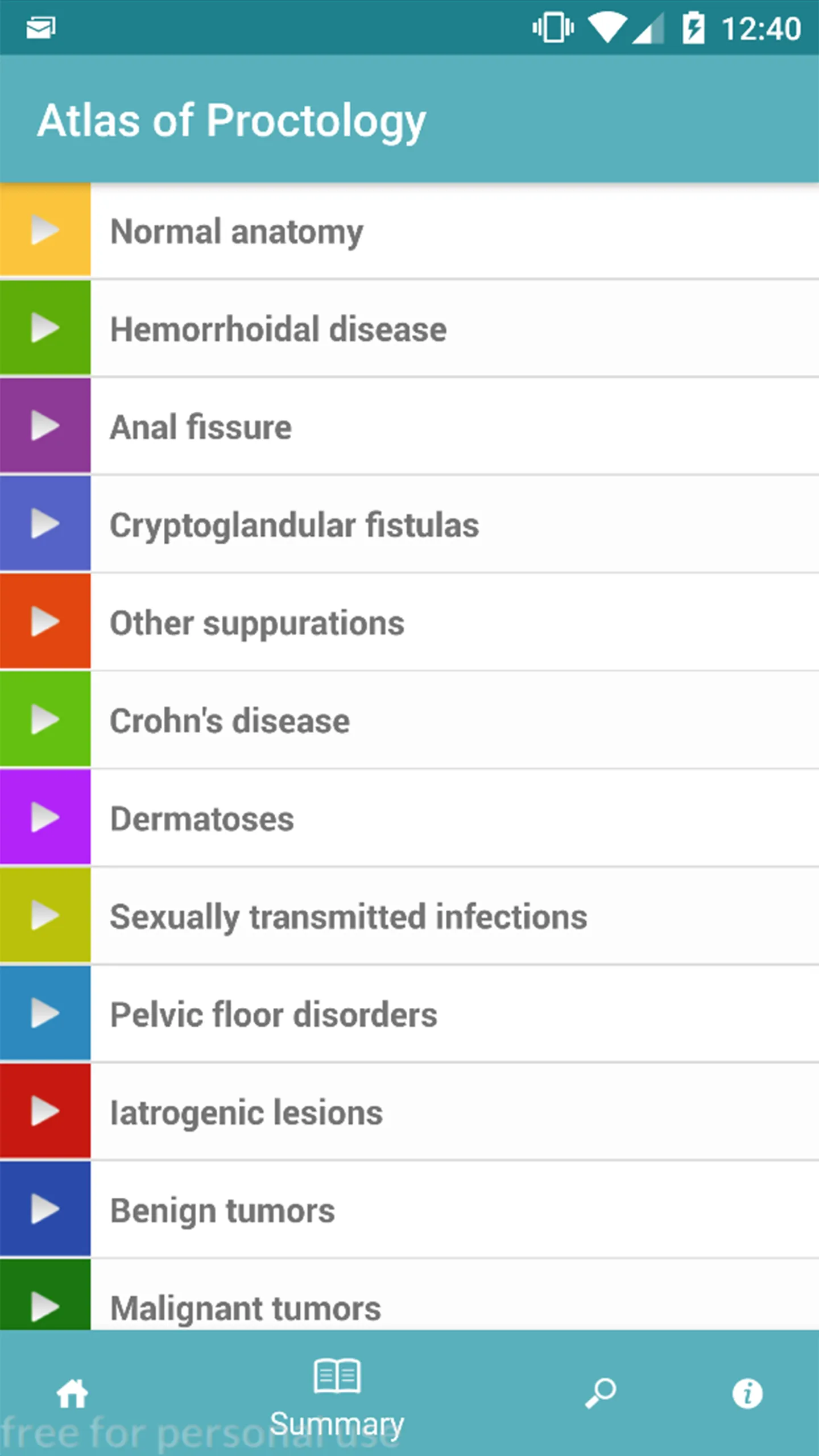 Atlas of Proctology | Indus Appstore | Screenshot