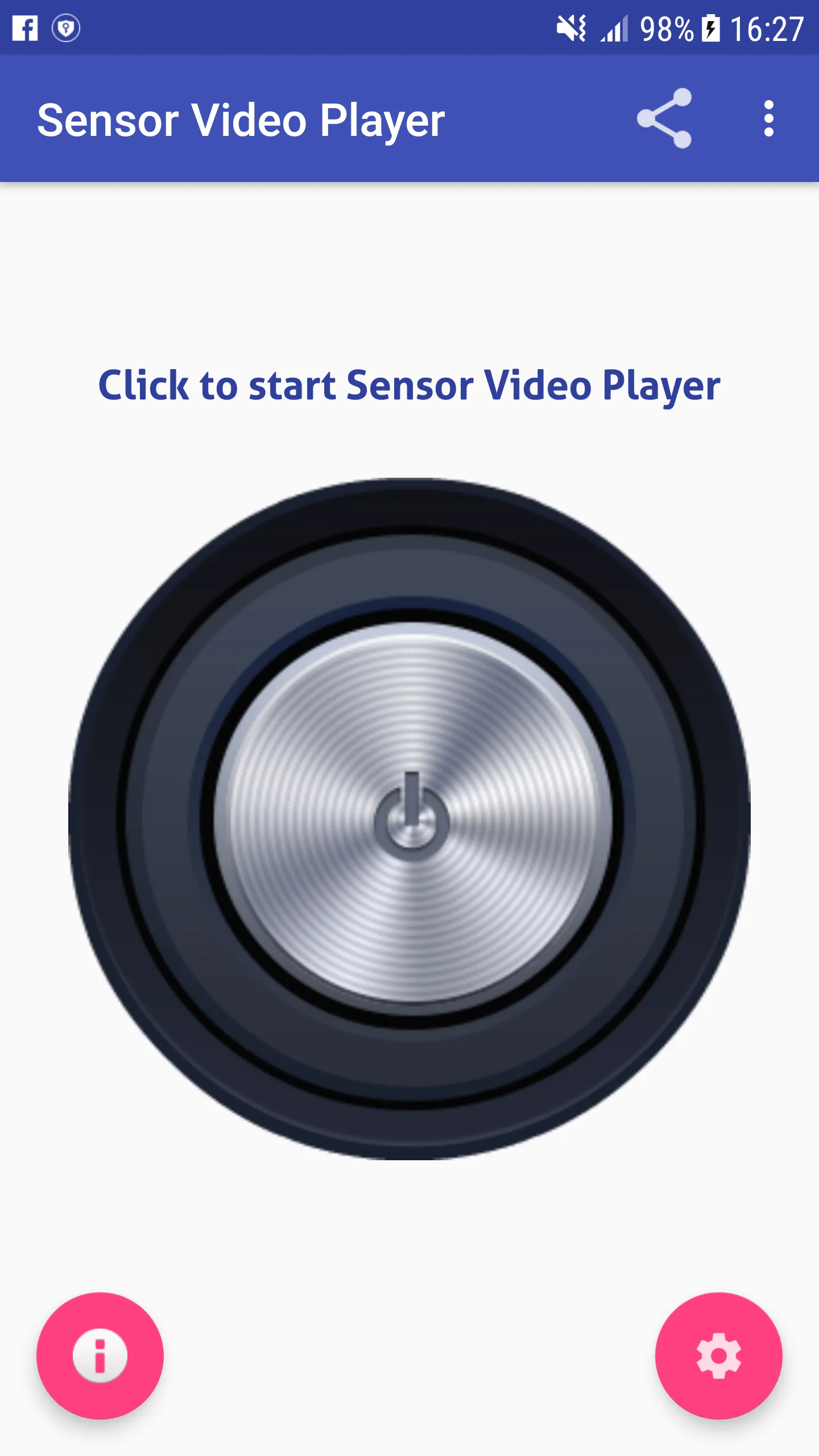 Sensor Video Player | Indus Appstore | Screenshot