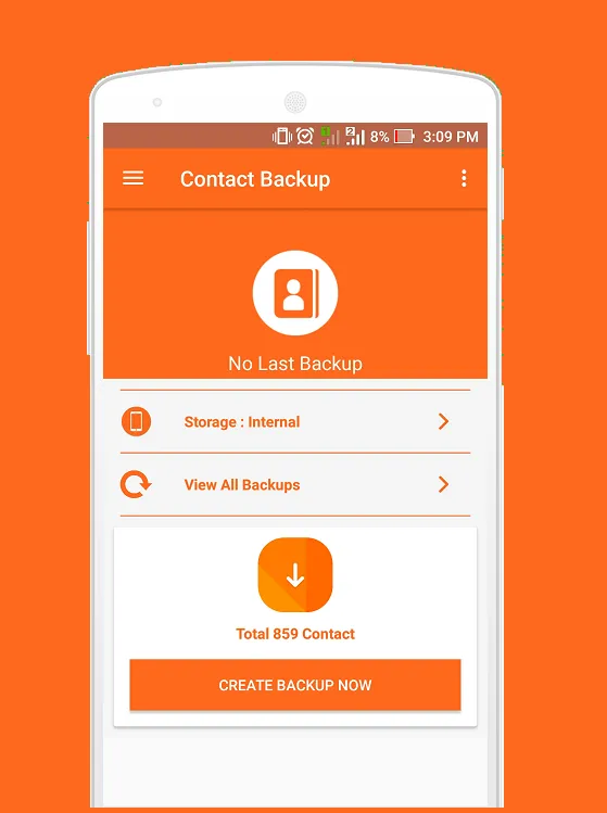 Easy Contact Backup | Indus Appstore | Screenshot