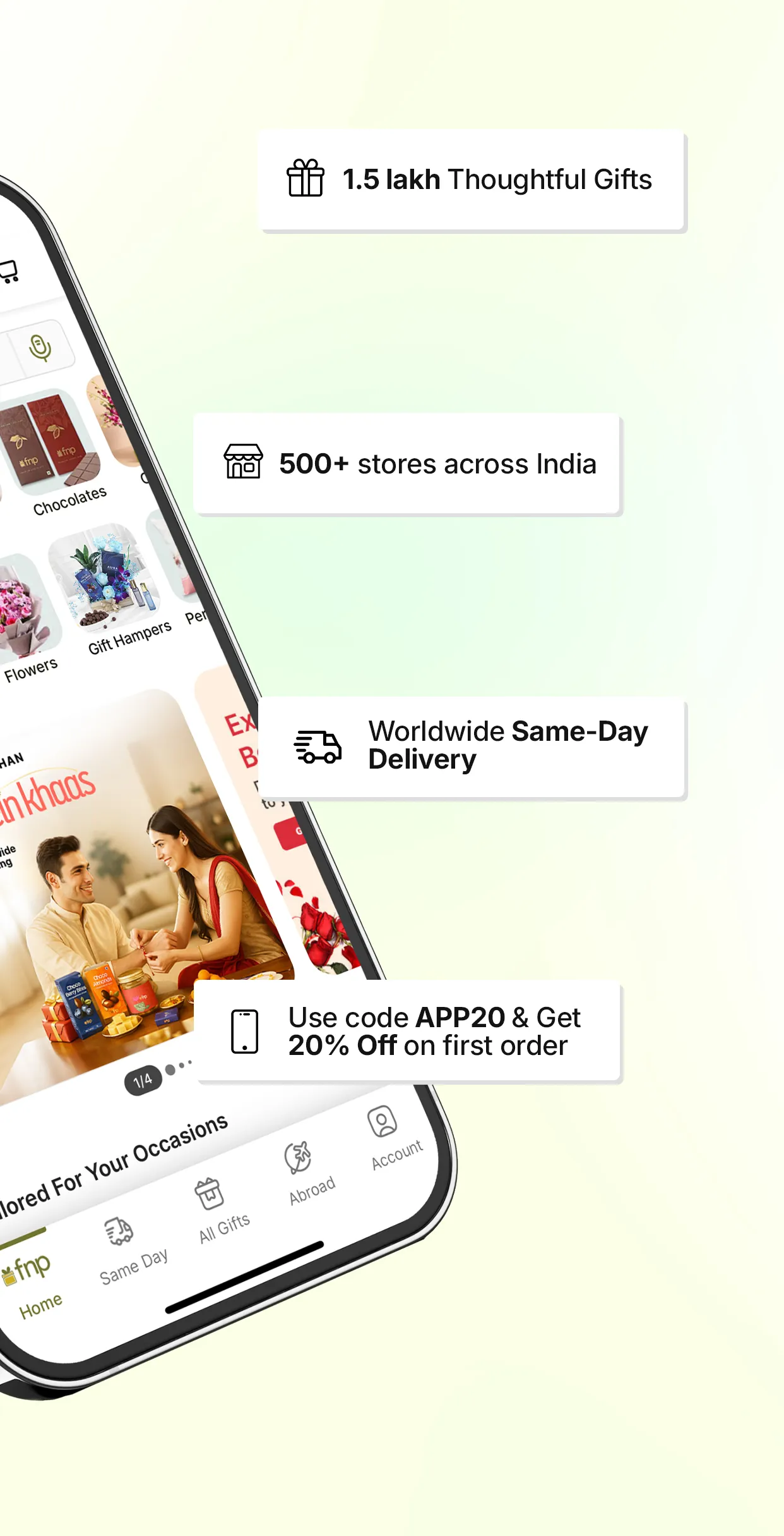 FNP: Gifts, Flowers, Cakes App | Indus Appstore | Screenshot