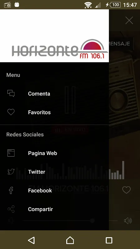 Fm Horizonte 106.1 Mhz | Indus Appstore | Screenshot