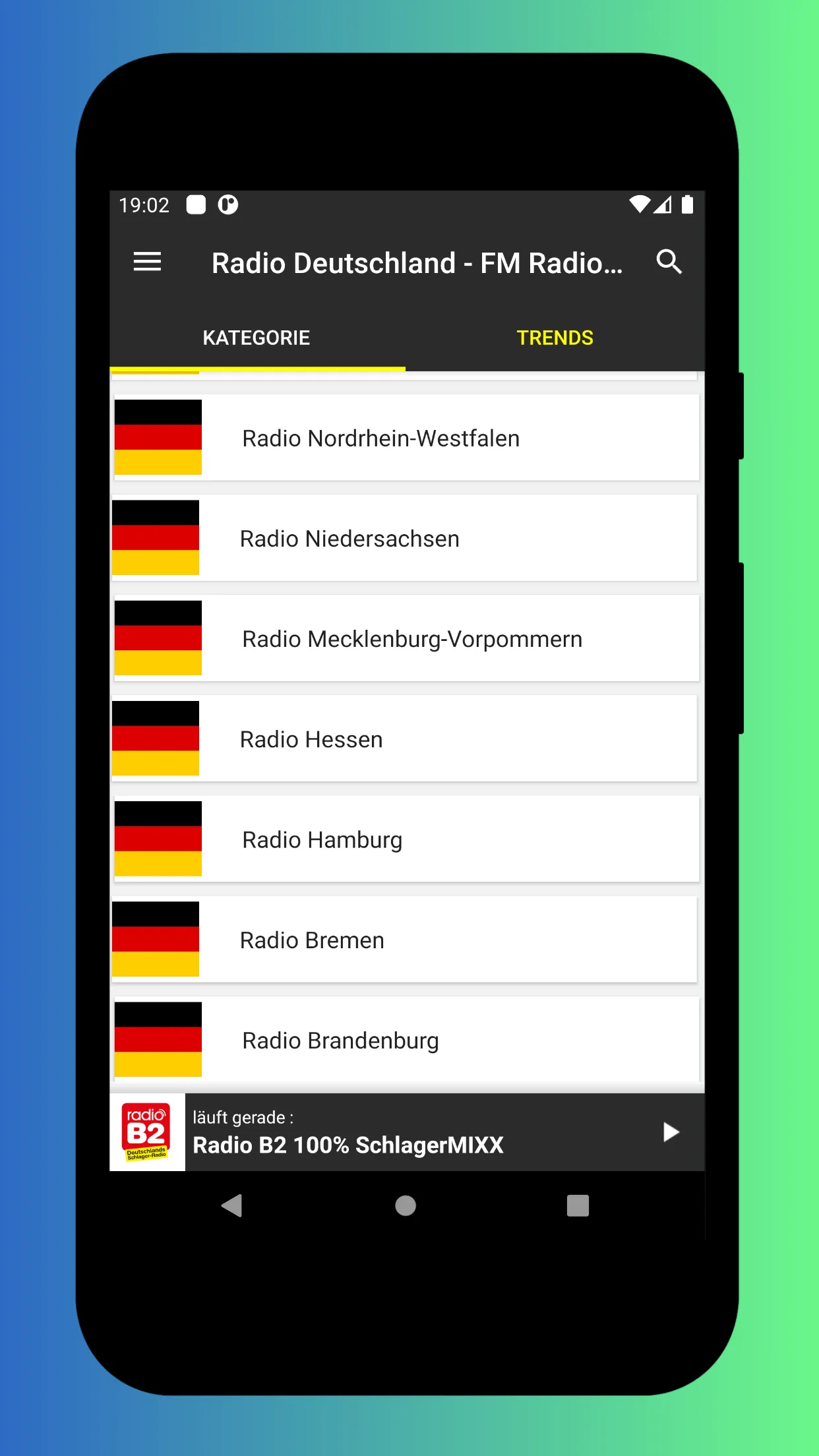 Radio Germany FM: Radio online | Indus Appstore | Screenshot