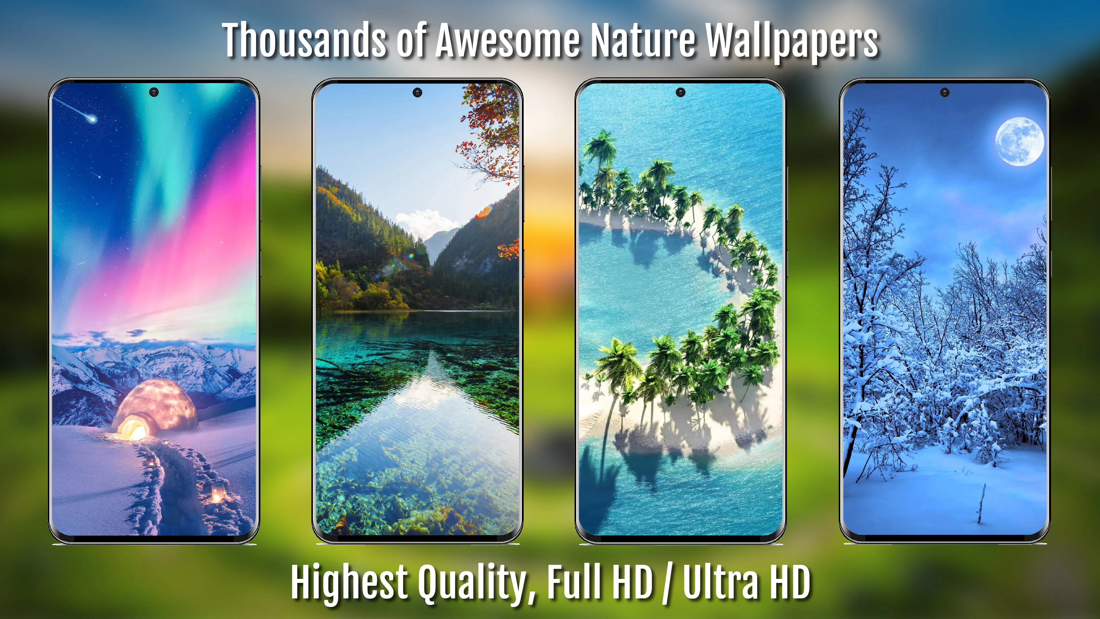 Nature Wallpapers Full HD / 4K | Indus Appstore | Screenshot