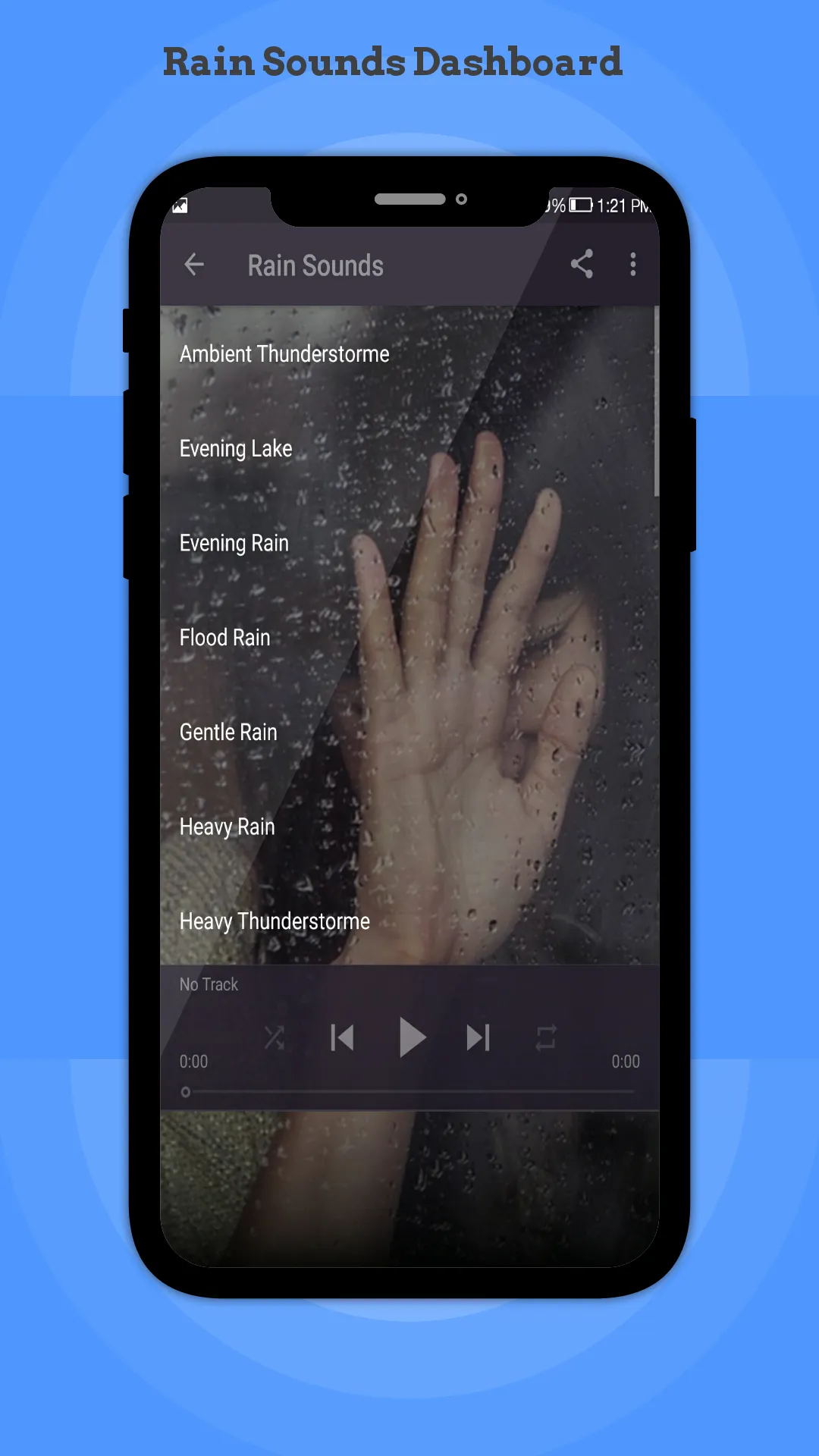 Rain Sounds | Indus Appstore | Screenshot