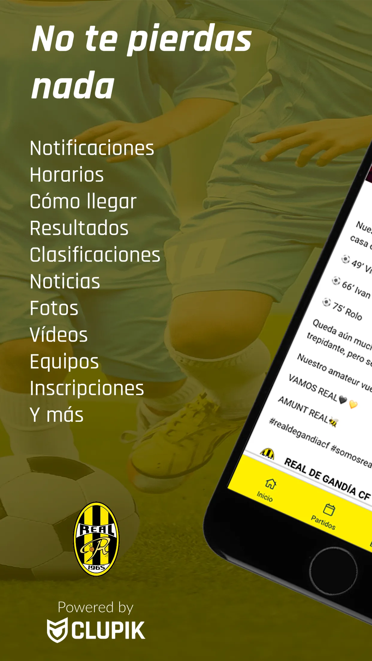 Real de Gandia CF | Indus Appstore | Screenshot