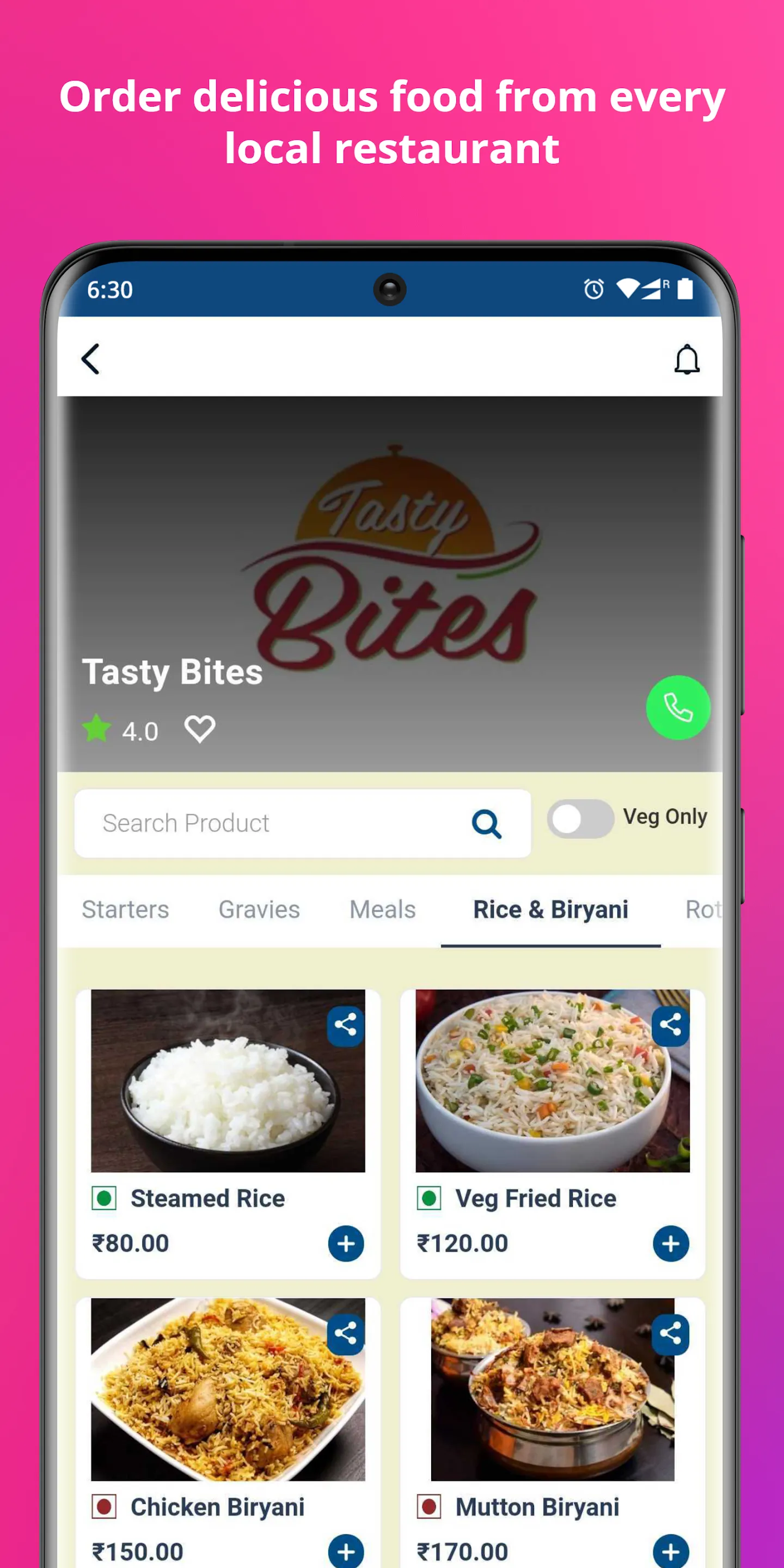 hi603 - Food, Grocery & more | Indus Appstore | Screenshot