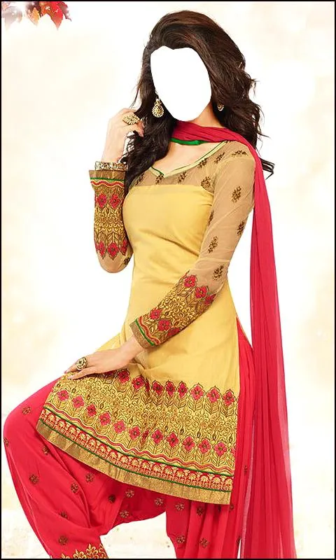 Punjabi Women Photo Suit | Indus Appstore | Screenshot