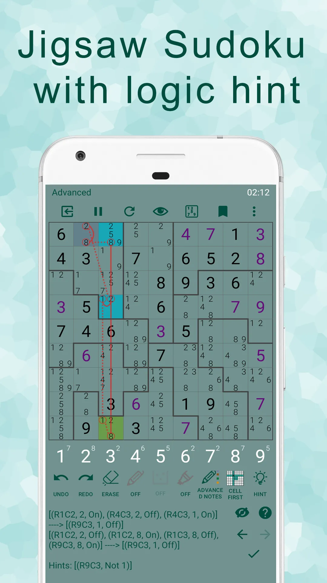 Ninja Sudoku - Logic hint | Indus Appstore | Screenshot